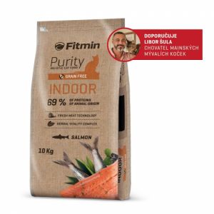 Fitmin cat Purity Indoor - 10 kg